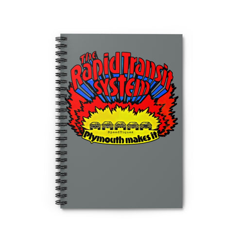 Mopar Rapid Transit Spiral Notebook - Ruled Line by SpeedTiques