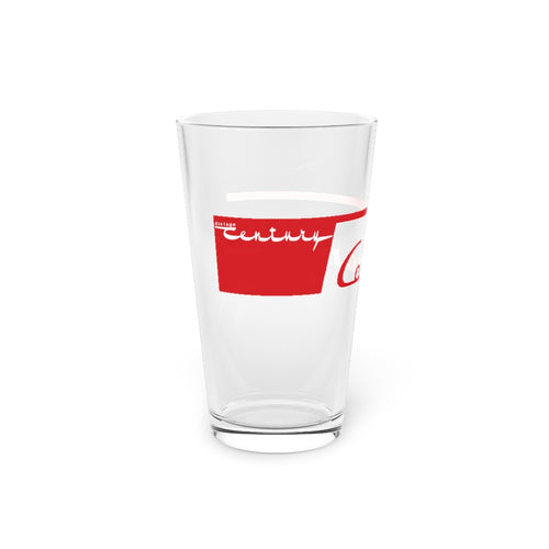Vintage Century Coronado in Red Pint Glass, 16oz