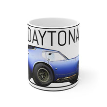 Carrol Shelby Daytona White Ceramic Mug by SpeedTiques