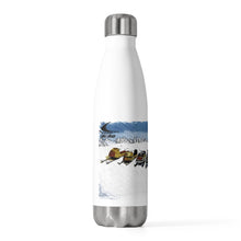Vintage to New Lineup of Ski-Doo Bombardier Snowmobiles 20oz Insulated Bottle