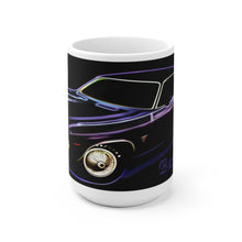 1970 Plymouth Barracuda White Ceramic Mug by SpeedTiques