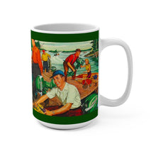 Vintage Johnson Outboard Mugs by Retro Boater  [ 420420 ]