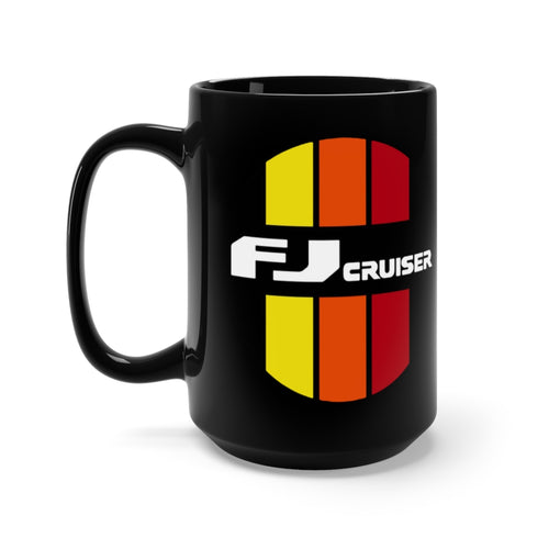 Toyota FJ Cruiser Black Mug 15oz by SpeedTiques