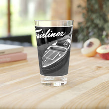 Vintage Western Fairliner Boats Pint Glass, 16oz