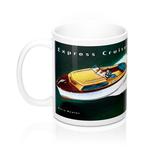 Vintage Chris Craft Express Cruiser Mug 11oz