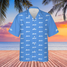 Vintage Sno Jet Snowmobile Hawaiian Style Shirt