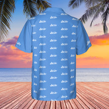 Vintage Sno Jet Snowmobile Hawaiian Style Shirt