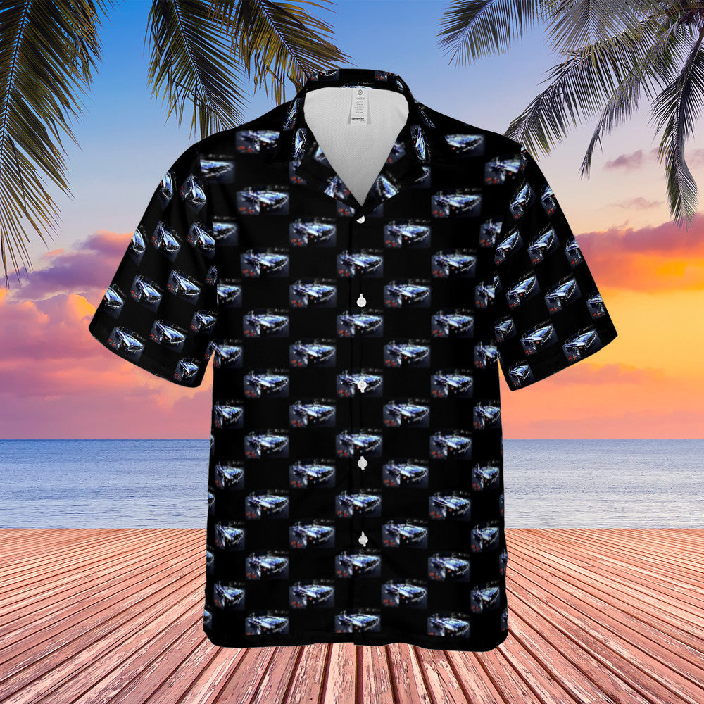 1970 Dodge Challenger Plum Crazy Hawaiian Shirt