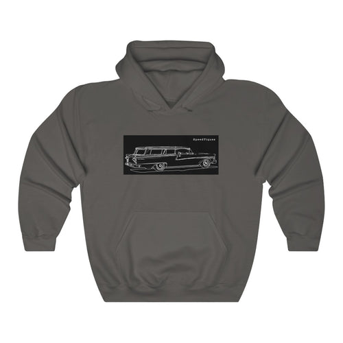 1958 Ford Ranch Wagon Unisex Heavy Blend™ Hooded Sweatshirt by SpeedTiques