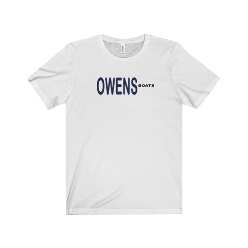 Owens Boats Unisex Jersey Short Sleeve Tee By Retro Boater