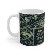 1929 Super Elto Outboard Motors White Ceramic Mug by Retro Boater