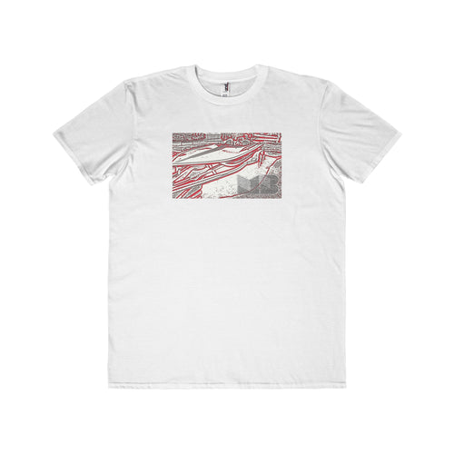 Jet Boat by Muscle Boater Men's Lightweight Fashion T-Shirt