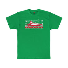 Here Comes Santa Claus in his Hydro Racer! T-shirt by Retro Boater