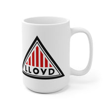 Lloyd Automobiles White Ceramic Mug by SpeedTiques