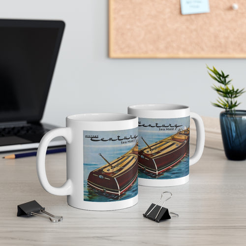 Vintage 1947 Century Sea Maid Ceramic Mug 11oz