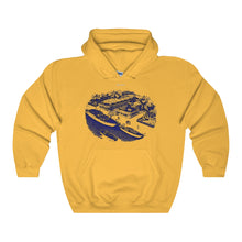 Vintage Harbor in the Islands Unisex Heavy Blend Hooded Sweatshirt