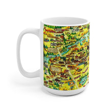 Eagle River WI White Ceramic Mug