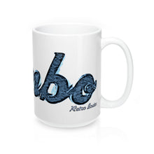 Penbo Logo in Vintage Blue Style Mugs by Retro Boater