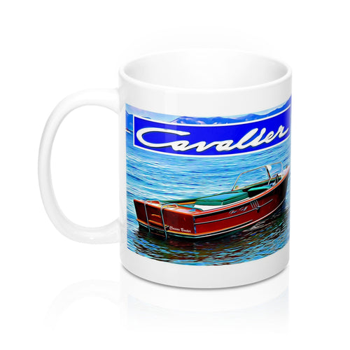 1959 Chris Craft Cavalier Mug 11oz by Retro Boater