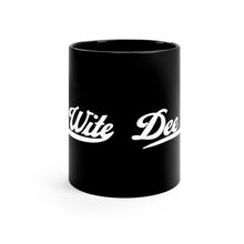 Dee Wite Black mug 11oz by Retro Boater