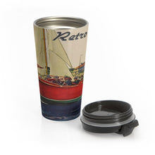 Great Day on the Water by Retro Boater Stainless Steel Travel Mug