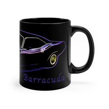 1970 Plymouth Barracuda Black mug 11oz by SpeedTiques