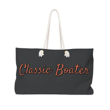 Classic Boater Weekender Bag