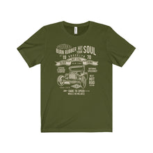 Burn Rubber Unisex Jersey Short Sleeve Tee by Speedtiques