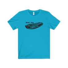 Garfield Wood "Garwood" by Retro Boater Unisex Jersey Short Sleeve Tee
