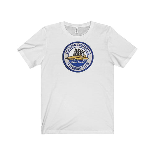 Vintage SoCal Race Boat Club Unisex Jersey Short Sleeve Tee
