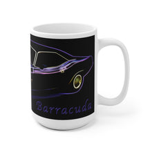 1970 Plymouth Barracuda White Ceramic Mug by SpeedTiques