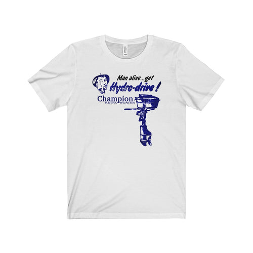 Champion Hydro Drive Unisex Jersey Short Sleeve Tee by Retro Boater