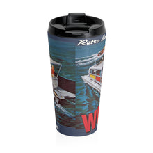 Super Toon by Retro Boater Stainless Steel Travel Mug