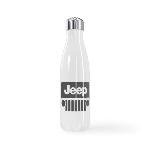 Vintage Jeep Stainless Steel Water Bottle, 17oz