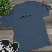 Vintage Riva Boat Men's Tri-Blend Crew Tee