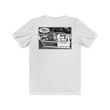 Shirley K 1966 Vintage Ventnor Boat Company Cabin Cruiser Unisex Jersey Short Sleeve Tee