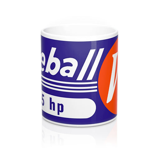 Gray Marine Fireball V8 Mugs by Retro Boater