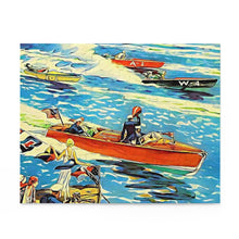 Vintage Dodge Boat Race Puzzle (120, 252, 500-Piece) by Classic Boater