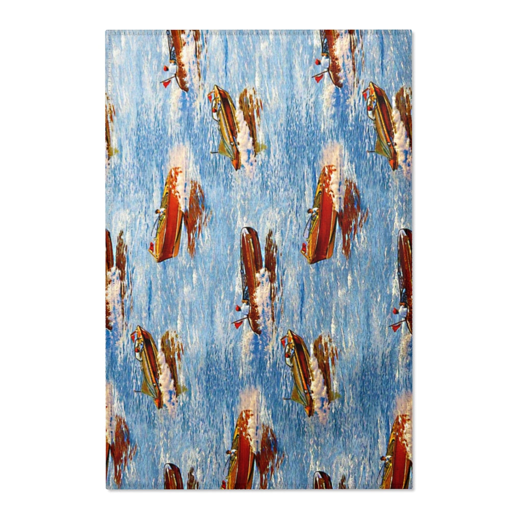 Vintage Chris Craft Area Rugs by Retro Boater