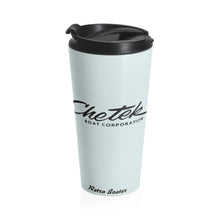 Chetek Logo Stainless Steel Travel Mug