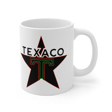 Vintage Texaco White Ceramic Mug by SpeedTiques