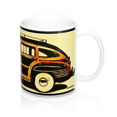 1942 Chrysler Town and Country Barrelback by Speedtiques Mug 11oz