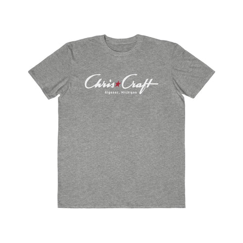 Vintage 1939 Chris Craft Barrelback Runabout Men's Lightweight Fashion Tee by Retro Boater
