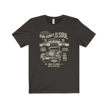 Burn Rubber Unisex Jersey Short Sleeve Tee by Speedtiques