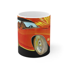 1970 Plymouth Hemi Cuda White Ceramic Mug by SpeedTiques