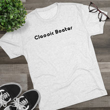 Late 40s Chris Craft Custom Runabout Mens Tri-Blend Crew Tee by Classic Boater