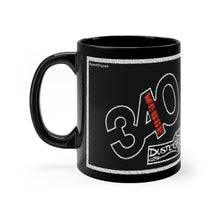 Plymouth Duster 340 Wedge Call Out Black mug 11oz by SpeedTiques