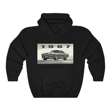 1967 Ford Mustang Eleanor Gone in 60 Seconds Style Unisex Heavy Blend™ Hooded Sweatshirt