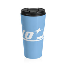 Vintage Style Sno Jet Stainless Steel Travel Mug