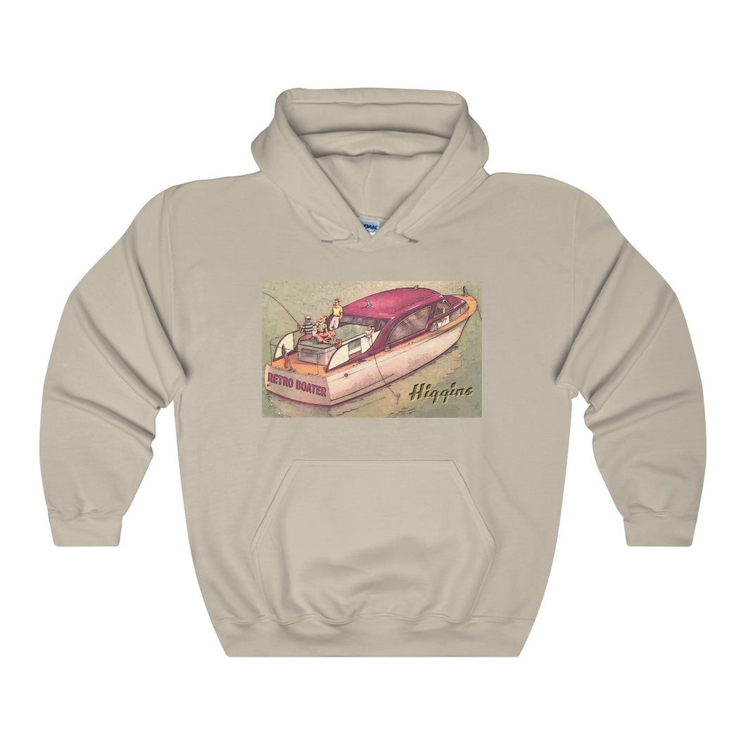 Higgins Cruiser Unisex Heavy Blend™ Hooded Sweatshirt by Retro Boater